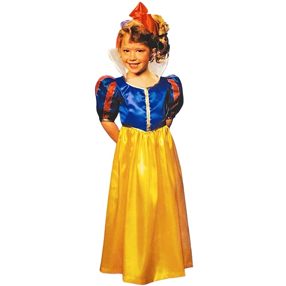 Vintage Secrets Snow White Princess Dress Costume Child XS 3-4 New Deadstock